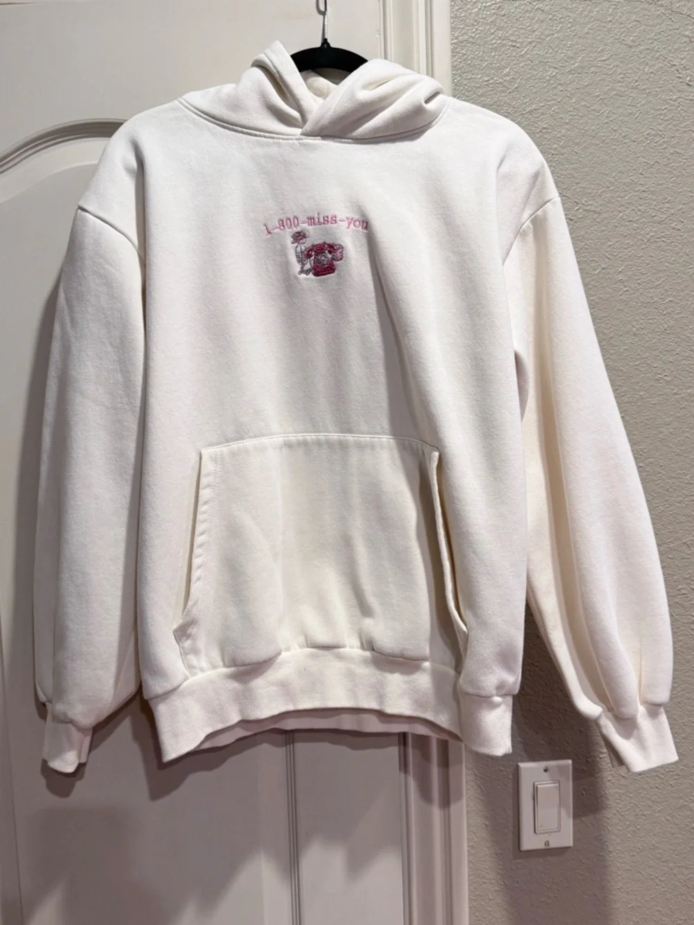 Happy Camp3r Call Me When You See This Embroidered hoodie Size S - Picture 3 of 4